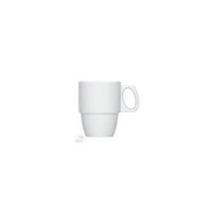 Kaffeebecher weiß, 0,29l Dimension 6 Stück. BAUSCHER 547723