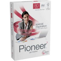 Kopierpapier Pioneer weiß 2x gelocht 80g/qm A4 VE=500 Blatt
