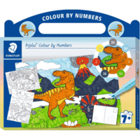 Malset triplus colour Malen nach Zahlen Dino