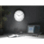 Wanduhr Moon 35,5 cm silber