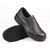 Lites Unisex Safety Slip On Shoes in Black with Robust Construction - 37