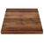 Bolero Square Table Top in Rustic Oak for Indoor Use Pre Drilled - 48x700x700mm