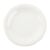Royal Bone Ascot Embossed Coupe Plate in White - Bone China - 180mm - Pack of 12