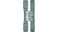 Türband BaSys Pivota DX60 3D Design Alu Look F2, Türgewicht 100kg pro Paar, für stumpf einschlagende Türen