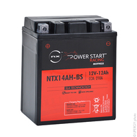 Batterie(s) Batterie moto YTX14AH-BS / NTX14AH-BS 12V 12Ah