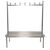 Aqua duo changing room bench - stainless steel, 1500mm wide