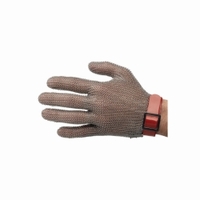 Schnittschutz-Kettenhandschuhe ohne Stulpe | Handschuhgröße: L