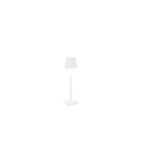 LED Akku-Tischleuchte POLDINA MICRO, Ø 7cm, 1,8W, 2200-3000K, weiß