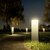 LED Solar-Sockelleuchte NUSOLAR mit Präsenz- und Dämmerungssensor, IP54, 2.2W 2700K 151lm, Anthrazit, 50cm