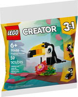Klocki konstrukcyjne Lego Creator Tropikalny tukan (30688)