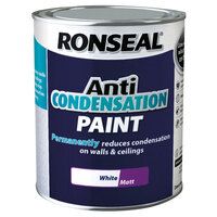 Ronseal 37475 Anti Condensation Paint White Matt 2.5 litre