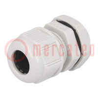 Cable gland; M20; 1.5; IP68; polyamide; light grey; UL94V-2