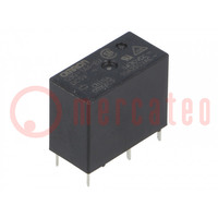 Relè: elettromagnetico; SPST-NO; Ubobina: 5VDC; Icontattomax: 10A