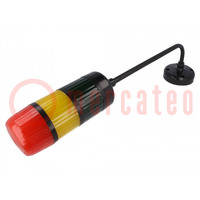 Signaller: signalling column; LED; red/yellow/green; 18÷32VDC