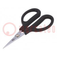 Scissors; for cutting fiber optics (glass fiber cables)