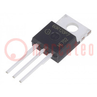 Transistor: N-MOSFET; unipolair; 600V; 16A; 95W; PG-TO220-3