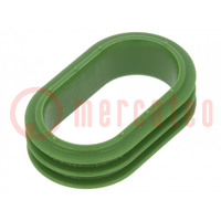 Accessories: gasket; Metri-Pack 150,Metri-Pack 630; green