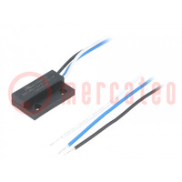 Reed switch; Range: 11.6mm; Pswitch: 5W; 23x14x6mm; Contacts: SPDT