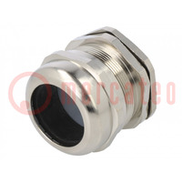 Cable gland; M50; 1.5; IP68; brass; Body plating: nickel; RRPL