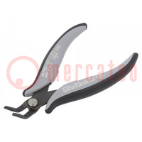 Pliers; curved,gripping surfaces are laterally grooved; ESD