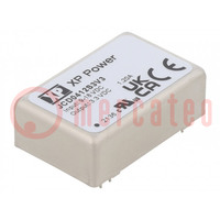 Converter: DC/DC; 4W; Uin: 9÷18V; Uout: 3.3VDC; Iout: 1200mA; THT; JCD