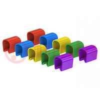 Clips; couleurs diverses; 10pc