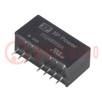 Converter: DC/DC; 6W; Uin: 18÷75V; Uout: 5VDC; Iout: 1200mA; SIP8; THT