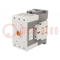 Contactor: 3-pole; NO x3; Auxiliary contacts: NO + NC; 220VDC; 75A
