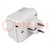 Enclosure: for power supplies; vented; X: 63mm; Y: 73mm; Z: 46mm; ABS
