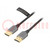 Kabel; HDCP 2.2,HDMI 2.0; HDMI-stekker,aan beide zijden; PVC; 3m