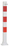 Modellbeispiel: Absperrpfosten -Bollard- umlegbar mit Profilzylinderschloss, zum Aufdübeln, beschichtet (Art. 470uzb)