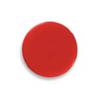Nobo Whiteboard Haftmagnete rund, 3,8 cm, Farben: schwarz, rot oder blau Version: 02 - rot