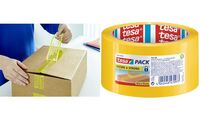 tesapack Verpackungsklebeband 58643 Secure & Strong, gelb (8758643)