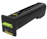 Lexmark Corporate-Tonerkassette CX82x, CX860 Gelb mit hoher Kapazität - 17K Seiten Bild 1