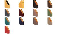 RHODIA Stehsammler, aus Kunstleder, DIN A4, orange (8017068)