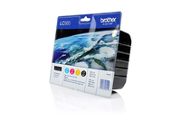 BROTHER LC-985C/LC-985M/LC-985Y/LC-985BK INKJET CARTRIDGES, MULTI PACK, STANDARD YIELD, CYAN, MAGENTA, YELLOW AND BLACK, BROTHER