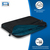 PEDEA Laptoptasche 13,3 Zoll (33,8cm) FASHION Notebook Umhängetasche mit Schultergurt mit schnurloser Maus, schwarz/blau