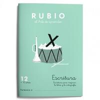 RUBIO CUADERNO DE ESCRITURA Nº 12