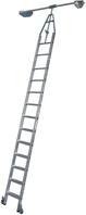 Krause 819482 ladder Enkele ladder Aluminium