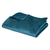 Atmosphera 181058Q plaid 240 x 260 cm Polyester Bleu