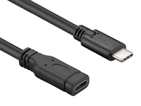 Hamlet XCUC-UC-MF10 cavo USB 1 m USB 3.2 Gen 1 (3.1 Gen 1) USB C Nero