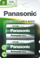 Panasonic P20P/2BC Haushaltsbatterie Wiederaufladbarer Akku D Nickel-Metallhydrid (NiMH)