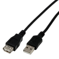MCL MC922AMF-5M/N câble USB USB 2.0 USB A Noir