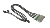 Supermicro 4-PORT EXT IPASS TO INT IPASS 0.85 m Black, Grey