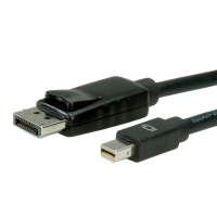 ROLINE DP - Mini DP 5 M DisplayPort Mini DisplayPort Fekete