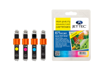 Jet Tec E71B/C/M/Y Zwart, Cyaan, Magenta, Geel 4 stuk(s)