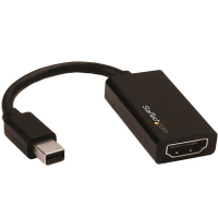 StarTech.com Adattatore Mini DisplayPort a HDMI Attivo 2.0 4K 60Hz - Convertitore Video mDP 1.4 a HDMI - Dongle Mini DP o Thunderbolt 1/2 a HDMI per Monitor/TV/Display