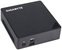 Gigabyte GB-BKi7A-7500 (rev. 1.0) Wielkość PC 0.46L Czarny BGA 1356 i7-7500U 2,7 GHz