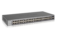 NETGEAR GS750E Managed L2 Gigabit Ethernet (10/100/1000) 1U Schwarz