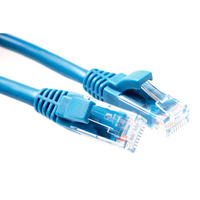 ACT UTP Cat5E 10.0m netwerkkabel Blauw 10 m